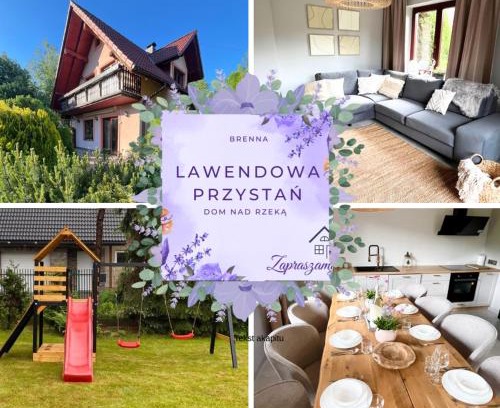 Brenna Maison | LAWENDOWA PRZYSTAŃ - dom nad rzeką - Brenna, 10 osób, ogród, plac zabaw