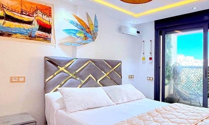 Hjar Ennhal Appartement | Layla's 3 bedroom Oceanview in Tangier with Pool