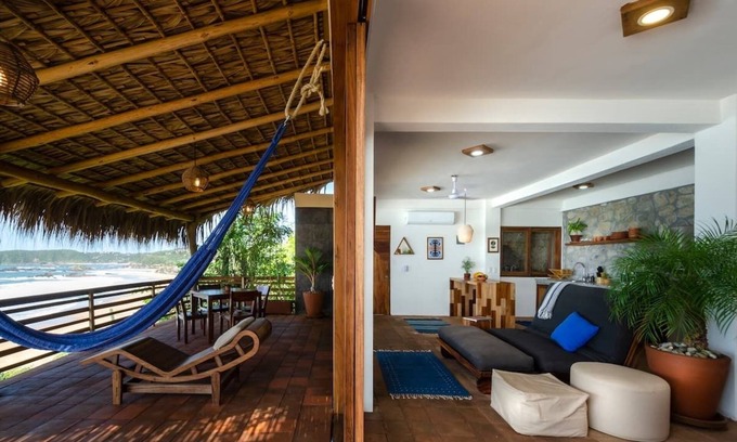 San Agustinillo Appartement | Lazuli Playa - Beachfront Loft