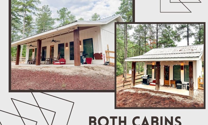 Centralia Cabine | Lazy Pines TX Both Cabins