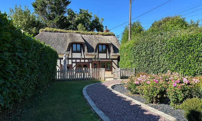 Gonneville-sur-Honfleur Maison | LE 478 | Thatched cottage 80m² Gonneville-sur-Honfleur, 3mn Honfleur, enclosed garden 650m² - France