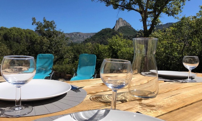 Buis-les-Baronnies Maison | Le balcon du Saint-Julien : gîte tout confort vue imprenable (classé 4 étoiles)