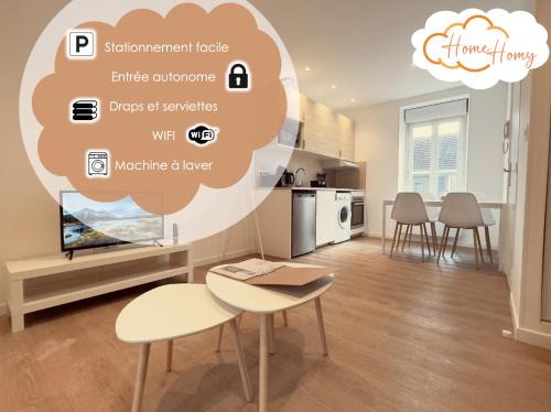 Montlucon Appartement | Le Baltique - Home Homy