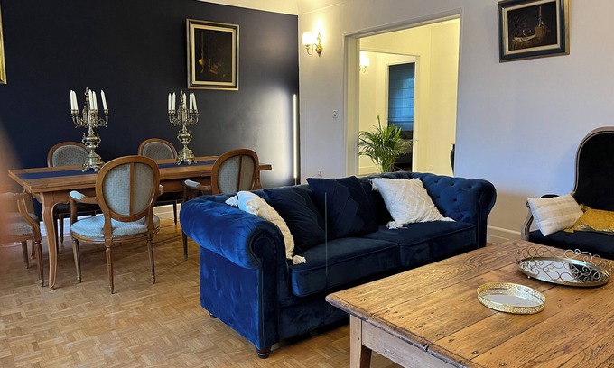 Boulogne-sur-Mer Appartement | Le Baron Bucaille appartement tout confort face à la plage vue mer.