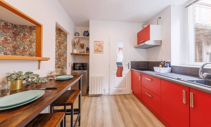 Clermont Ferrand City Centre Appartement | Le Bercail - Joli studio proche commodités