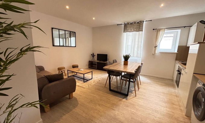 Roanne Appartement | Le Bois d'Ebène un séjour chic et agréable