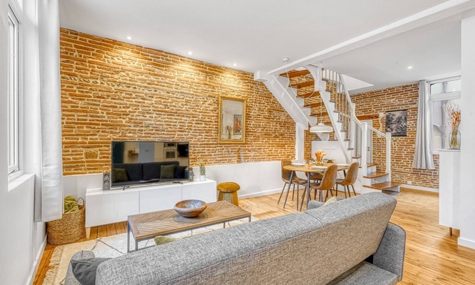 Saint - Aubin - Dupuy Appartement | LE BROADWAY - Duplex entièrement rénové