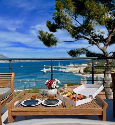 Saint-Mandrier-sur-Mer Appartement | Le Cap Marlou, vue mer exceptionnelle