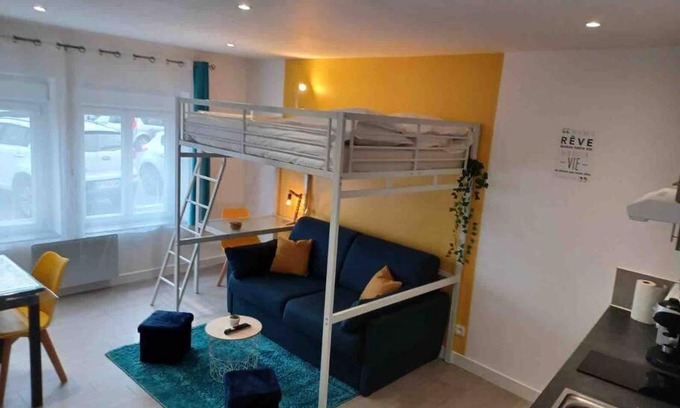 Saint-Quentin Appartement | Le Carnot 1 - Proche gare et IUT chez Adrien
