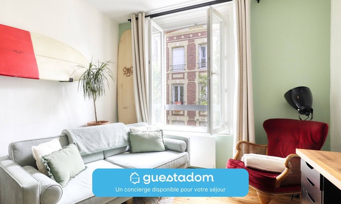 Anatole France Danton Appartement | Le Casimir - 600m Gare - Petfriendly