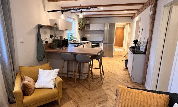 Mittelhausbergen Appartement | Le Catalpa: au cœur d'un corps de ferme