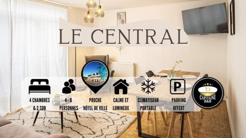 Old Town Appartement | Le Central - Vue Hotel de ville - 4 Chambres