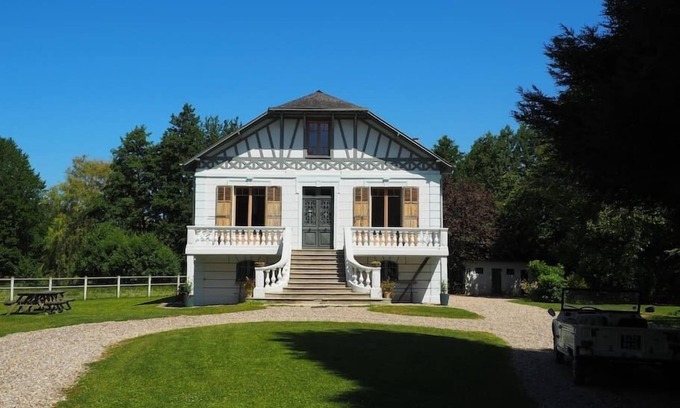 Incheville Maison | Le Chalet du Pêcheur, grand gîte entre mer et eaux