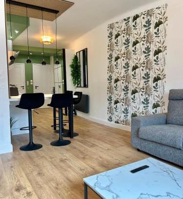 Quartier Beauregard-Boufflers-Buthegnemont-Boudonville Appartement | Le Chardon- appartement 2chambres- avec stationnement