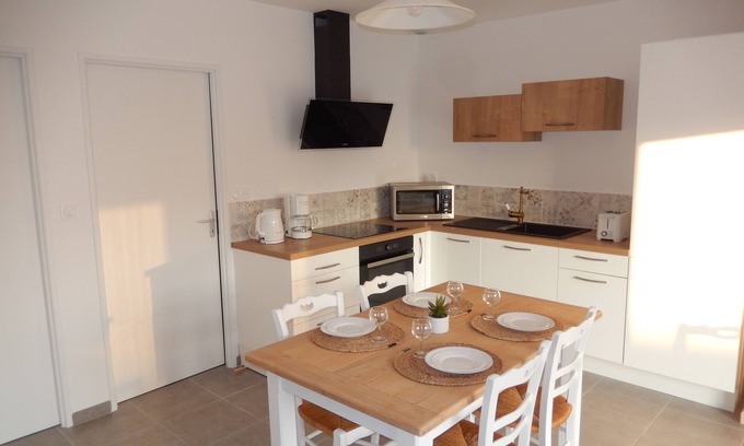 Eu Maison | Le CLOS DU LITTORAL NORMAND, single-storey house near the sea