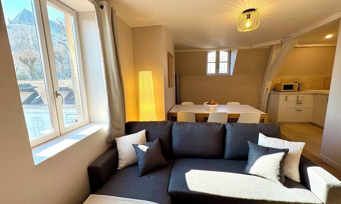 Auxerre Appartement | Le cocon des Quais, Le cocon des Quais - centre-ville d’Auxerre
