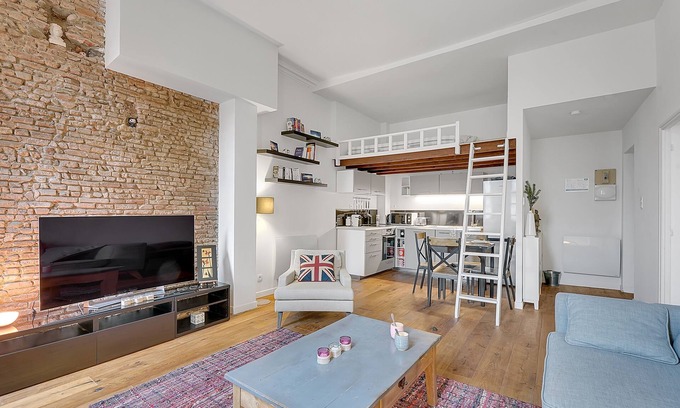 Arnaud Bernard Appartement | LE CODRUS - Charmant appartement dans l'hyper centre toulousain