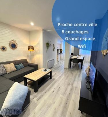 Nay Appartement | LE COSY - Classé 3 étoiles - Nay centre - Appartement