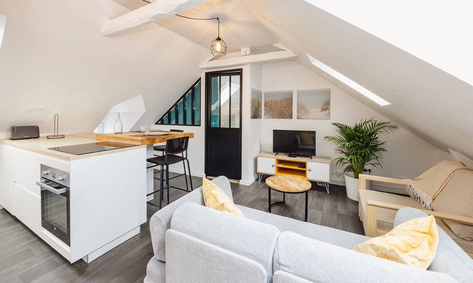 Bruz Appartement | Le Cosy Comble - 10 min Campus Kerlann