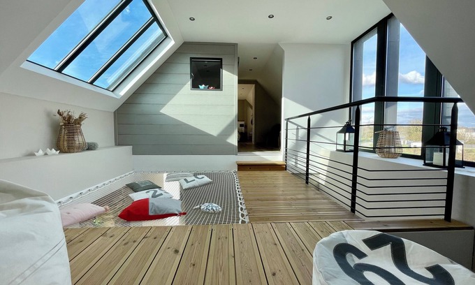 Plougonvelin Maison | Le Lodge du Courleau***, charme & caractère, à proximité de la plage du Trez-hir