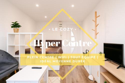 Epinal Appartement | Le Cozy - Hyper centre - Calme - Moyenne durée