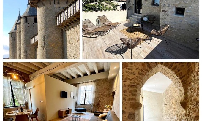 City of Carcassonne Appartement | Le Donjon de Lily - Cœur de La Cité Médiévale