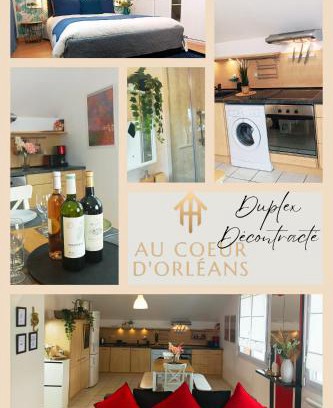 Fleury-les-Aubrais Appartement | Le Duplex Décontracté