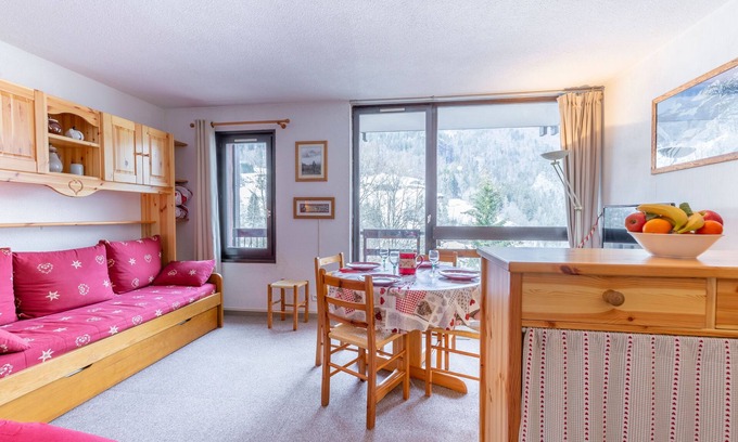 Flumet Appartement | Le Flocon - Studio cosy vue montagne -Val d'Arly