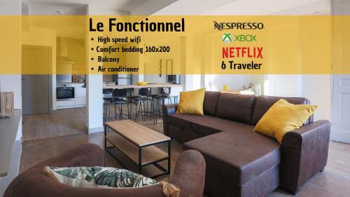 Villefranche-sur-Saone Appartement | Le Fonctionnel - TravelHome
