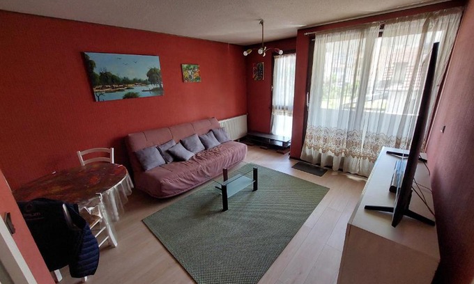 Dufau-Tourasse Appartement | le Fossié - grand T2 - basique propre et fonctionnel avec parking
