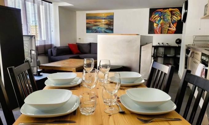 Mellinet Appartement | Le Général M - Grande terrasse et grands espaces
