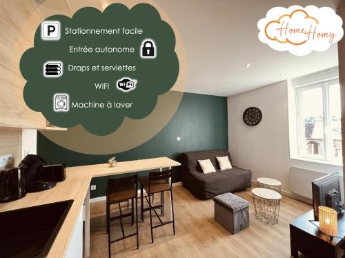Montlucon Appartement | Le Gatsby - Home Homy