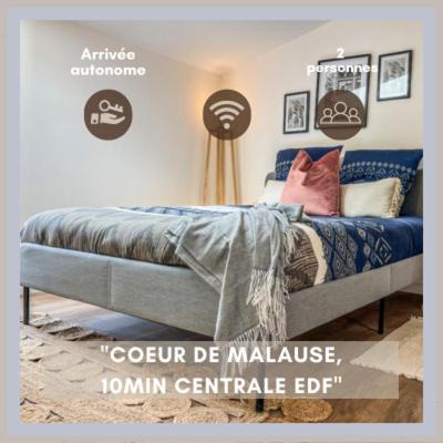 Malause Appartement | Le Gite 4 - Charmant studio 30m2, idéal professionnels, 10min GOLFECH