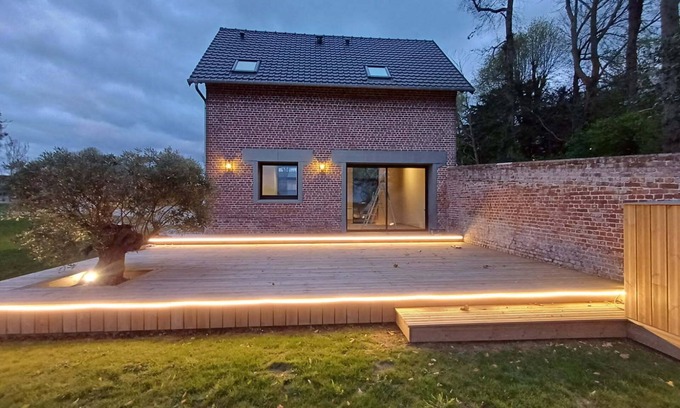 Martin-Eglise Maison | Le gite du monastère discreet luxury between the beach 5 minutes away and the Normandy countryside