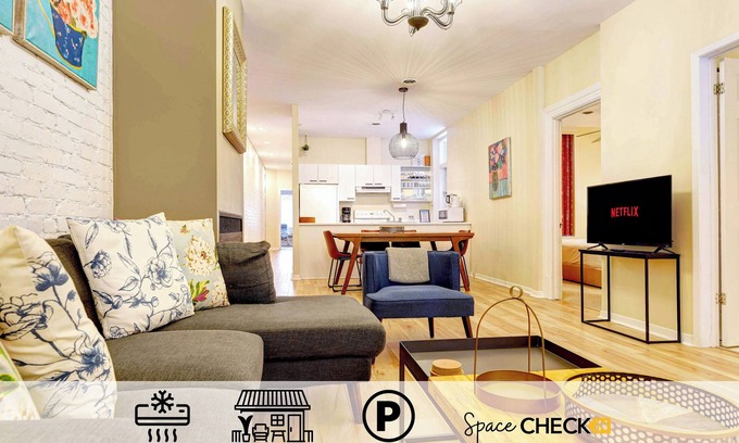 Ville-Marie Appartement | Le Grand MTL ✦ Charming ♥ Terrace ☼ Parking