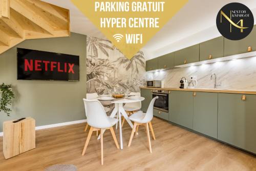 Auterive Appartement | Le Green Duplex - Clim - Parking - Netflix - Nestor & Margot