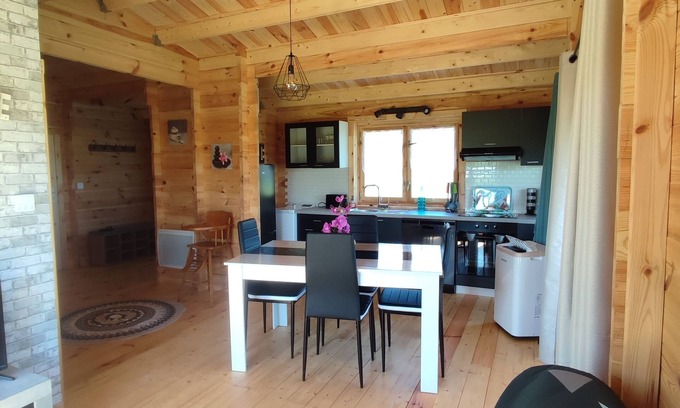 Montferrand-du-Perigord Chalet De Ski | Le Hameau des Champs – Chalet N°1