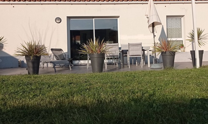 Olonne-sur-Mer Maison | Le havre des Sables : Jolie maison plein pied calme lumineuse avec jardin