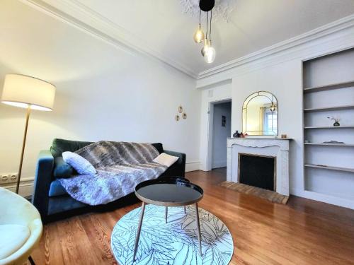 Anatole France Danton Appartement | Le Havre Haussmannien - Rénové, Balnéo, proche Centre-ville et Gare