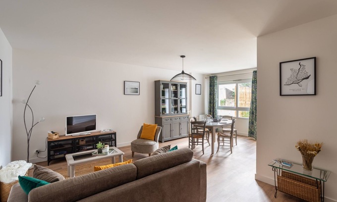 Salorges - Sainte-Anne Appartement | Le Jardin d'Ulysse - 2 chambres