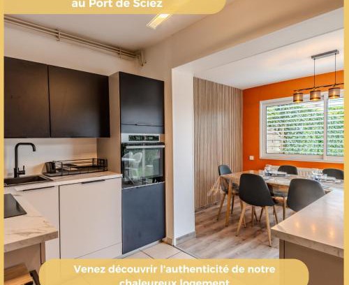Sciez Appartement | Le Jardin du Port I T3 I Sciez