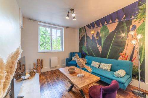 Paray-le-Monial Appartement | Le Jungle - Appt pour 6 avec parking privé
