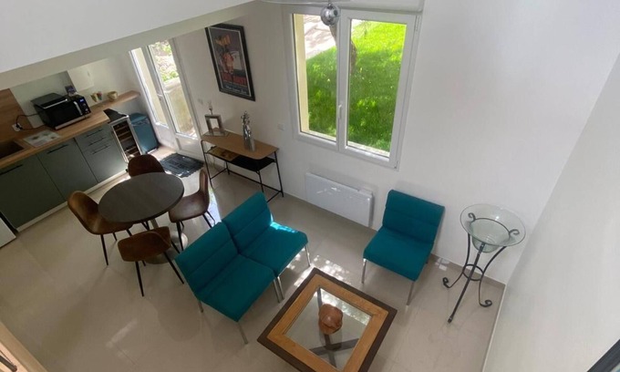 Yerres Maison | Le Laurier Blanc a 10 min du parc caillebotte avec sa terrasse pour les apéro