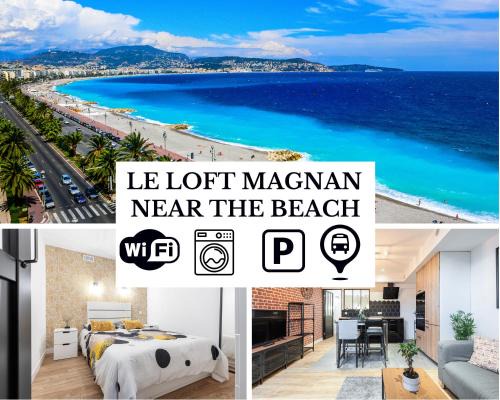 La Madeleine Appartement | Le Loft Magnan - AC- Prés mer - WIFI - Confort et moderne - Supermarchés et Tram proches