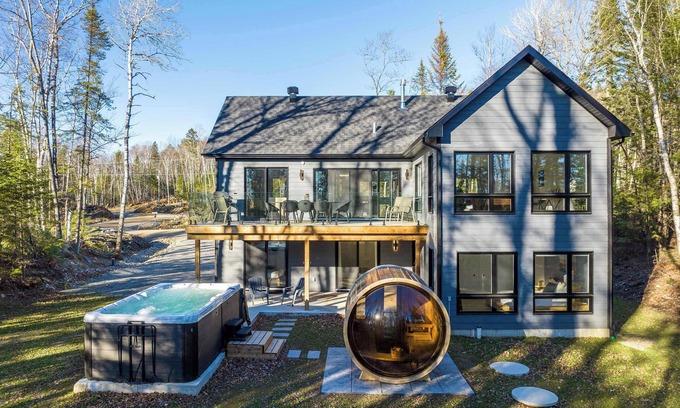 Saint Come Maison | Le NaturÔ Spa | Chalet neuf avec Spa et Sauna