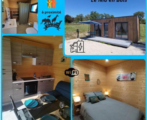 Saint-Julien-sur-Cher Chalet De Ski | Le Nid en Bois