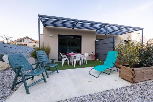 Beaucroissant Appartement | Le Parmé' Nid - gîte 3 lits avec terrasse et Clim