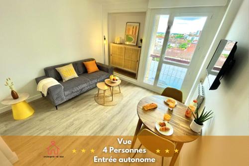 Toulouse East Appartement | " Le Perchoir Bonnefoy " Vue - Wifi - TV
