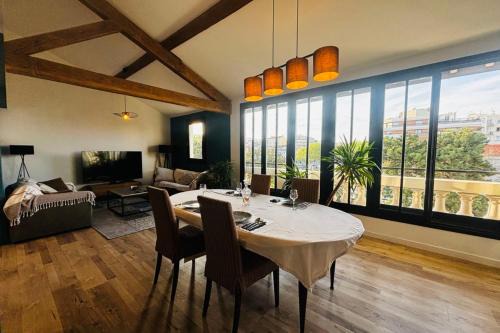 Saint-Mathieu Appartement | Le Perchoir- Vue imprenable sur ville - Wifi