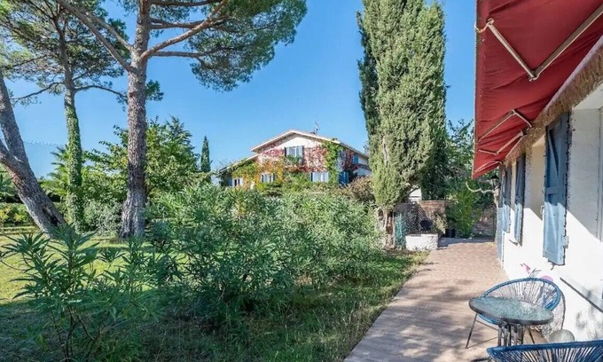 Castelnau-le-Lez Maison | Le Petit Mas à 500m de Montpellier grande terrasse dans le Jardin des Coquilloux